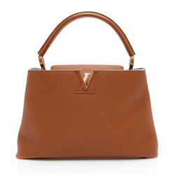 Louis Vuitton Taurillon Capucines MM Bag (SHF-k71Gmv)