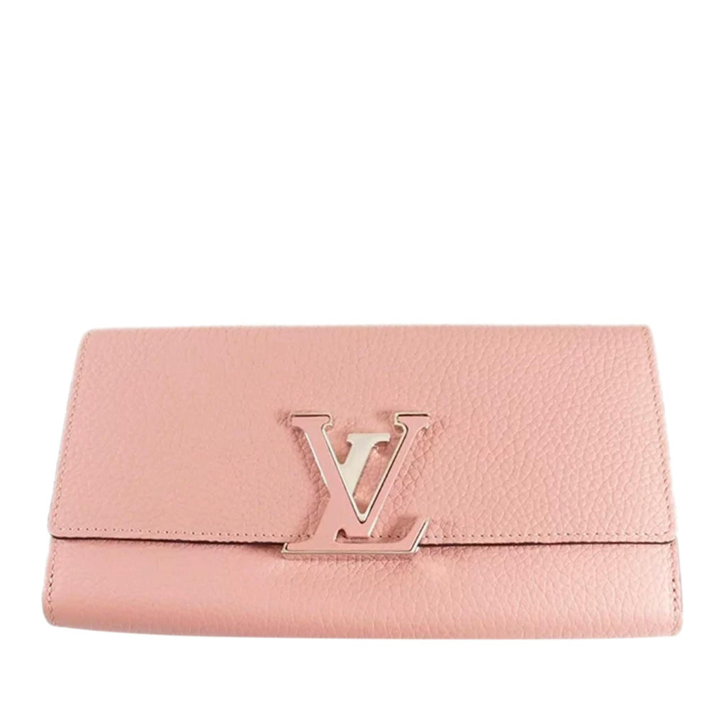 Louis Vuitton Taurillon Capucines Wallet (SHF-95ENrq) – LuxeDH