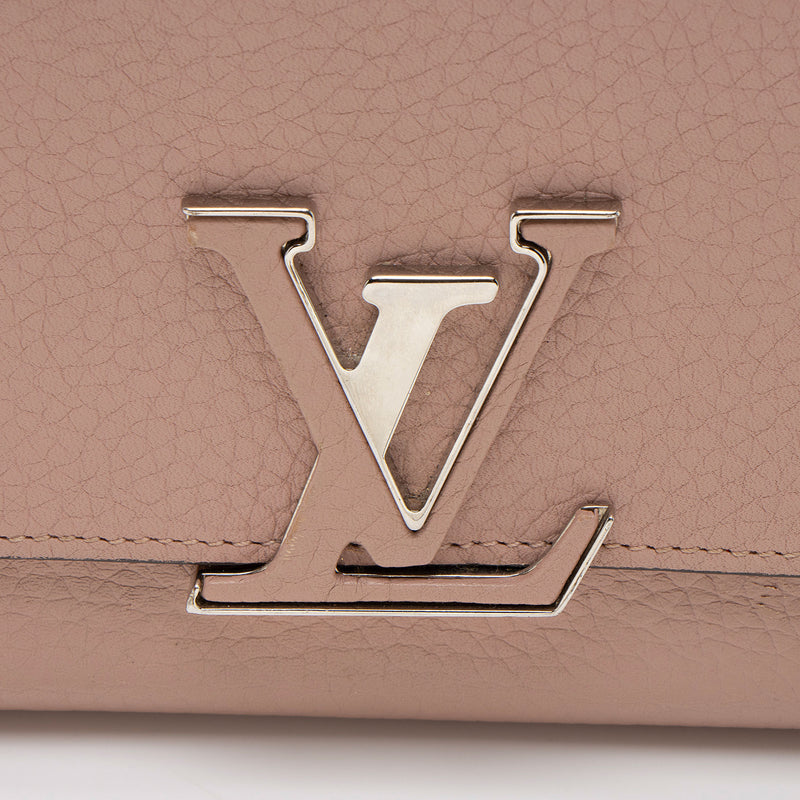 Louis Vuitton Taurillon Capucines Wallet (SHF-DDZAYp)