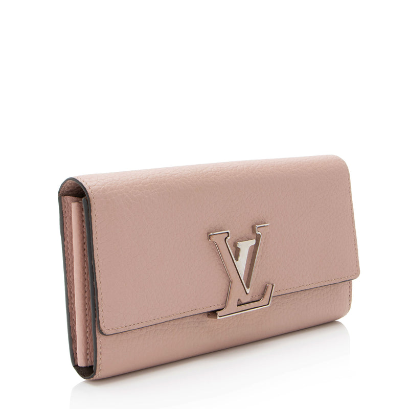 Louis Vuitton Taurillon Capucines Wallet (SHF-DDZAYp)