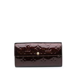 Louis Vuitton Vernis Sarah Long Wallet (SHG-DwRsgq)