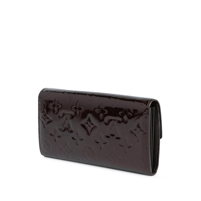 Louis Vuitton Vernis Sarah Long Wallet (SHG-DwRsgq)