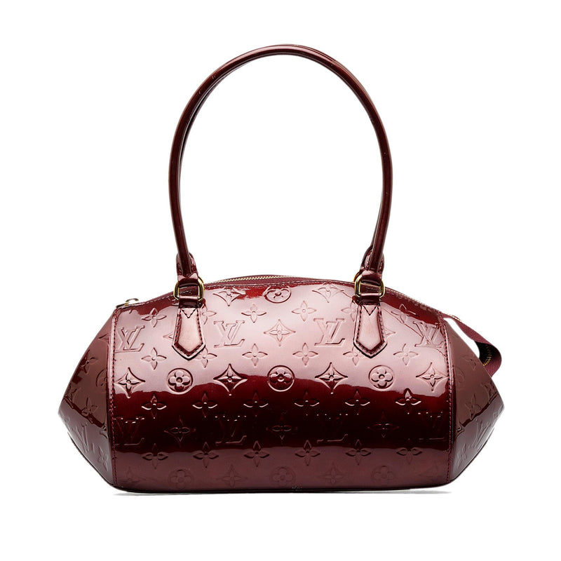 Louis Vuitton Sherwood Red Patent Leather Shoulder Bag (Pre-Owned)