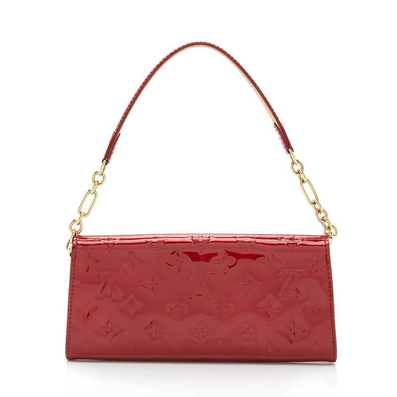 Louis Vuitton Sunset Boulevard vernis rouge fauviste Clutch 