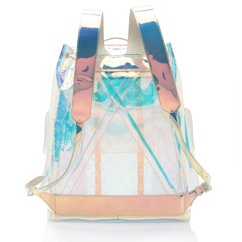 Louis Vuitton Vigil Abloh Prism Iridescent Monogram Christopher GM Backpack (SHF-AO4tdh)