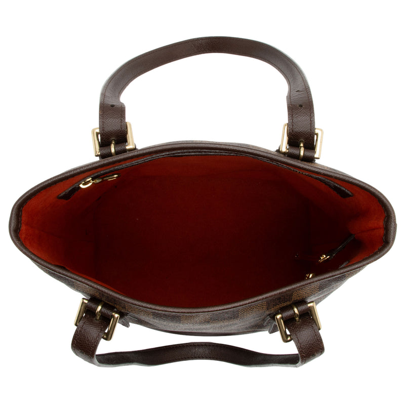 Louis Vuitton Vintage Damier Ebene Marais Bucket Tote (SHF-16670) – LuxeDH