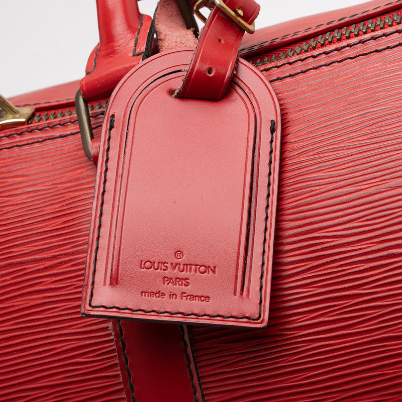 Louis Vuitton Vintage Epi Leather Keepall 45 Duffel Bag (SHF-18920