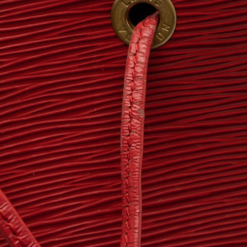 Louis Vuitton Red Epi Leather Vintage Petit Noé