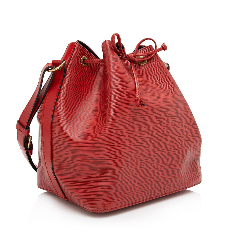 Louis Vuitton Womens Vintage Petit Noe Drawstring Handbag