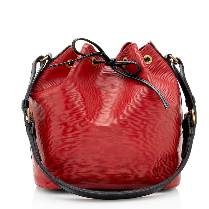 Louis Vuitton Vintage Epi Leather Petit Noe Shoulder Bag (SHF-20453) –  LuxeDH