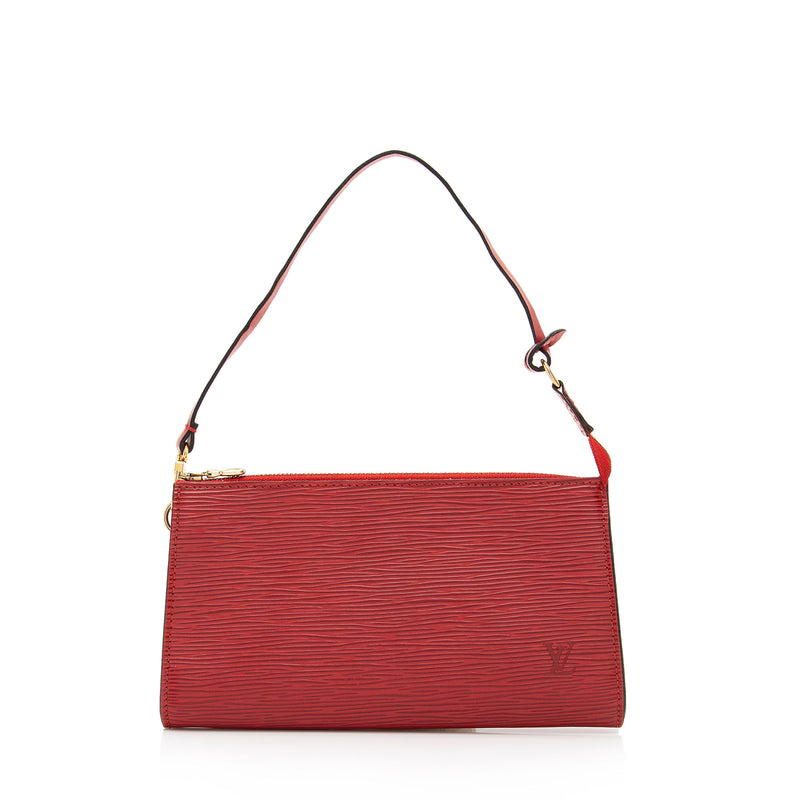 Louis Vuitton Vintage Epi Pochette Shoulder Bag - Red Shoulder