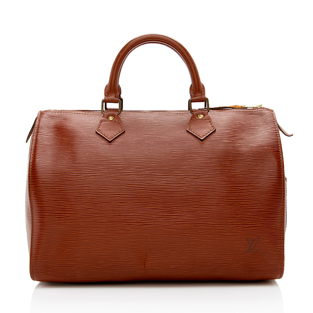 Authentic Louis Vuitton Kenyan Brown Epi Leather Monceau Kelly Bag With  Strap!