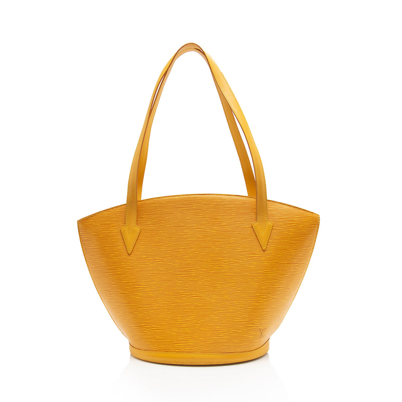 Louis Vuitton Yellow EPI Leather Cluny Shoulder Bag