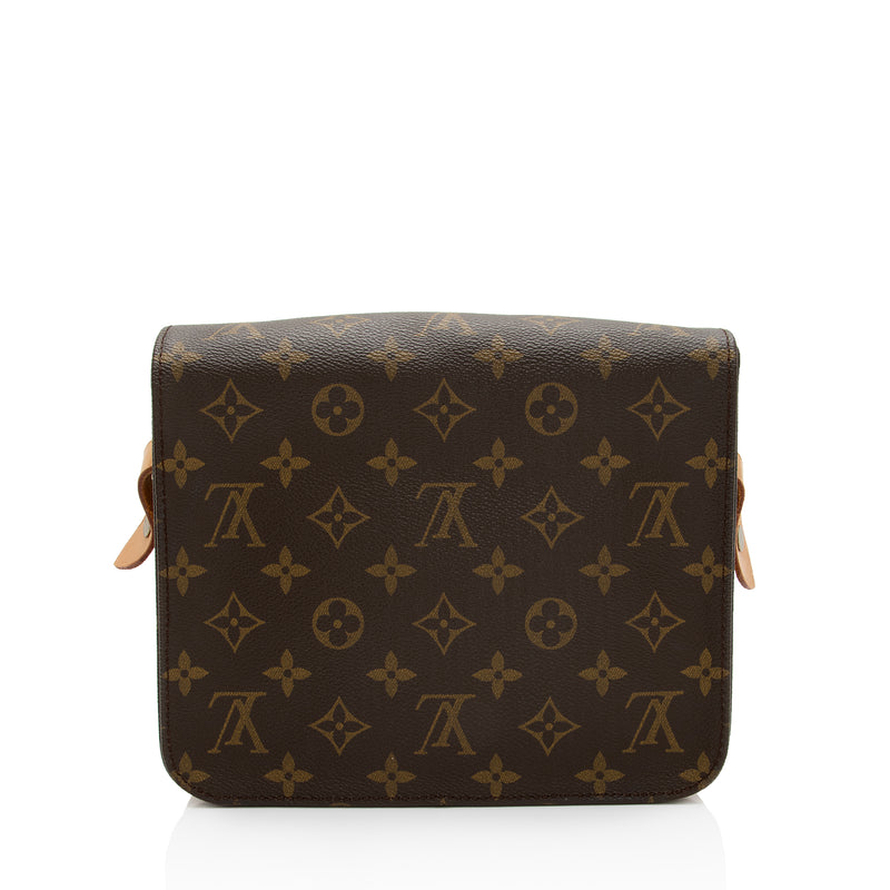 Louis Vuitton Monogram Canvas Cartouchiere MM Crossbody Bag