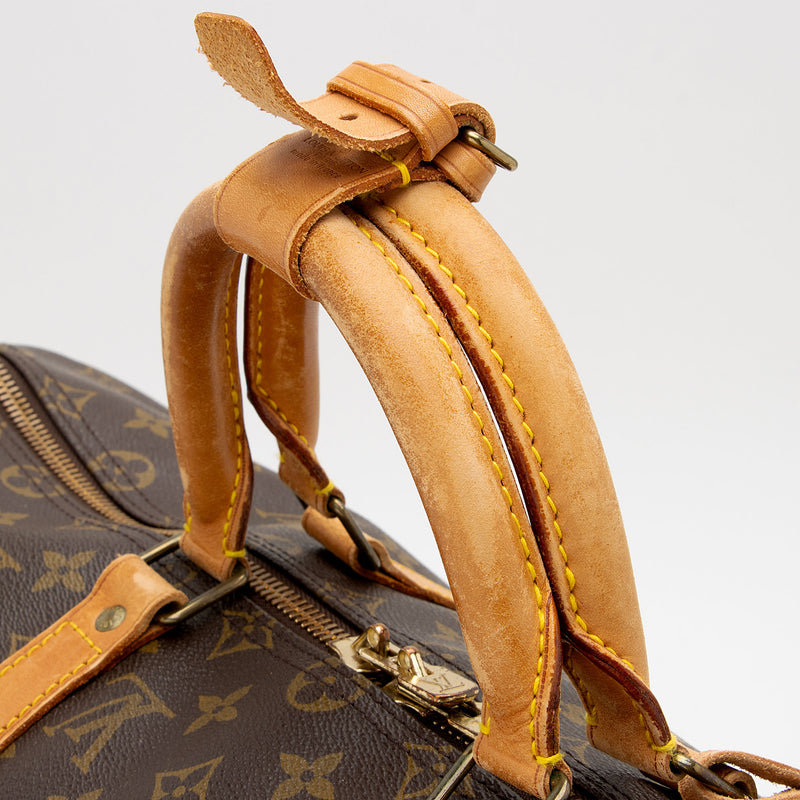 Louis Vuitton Vintage Monogram Canvas Sac Flanerie 50 Duffle Bag (SHF- –  LuxeDH
