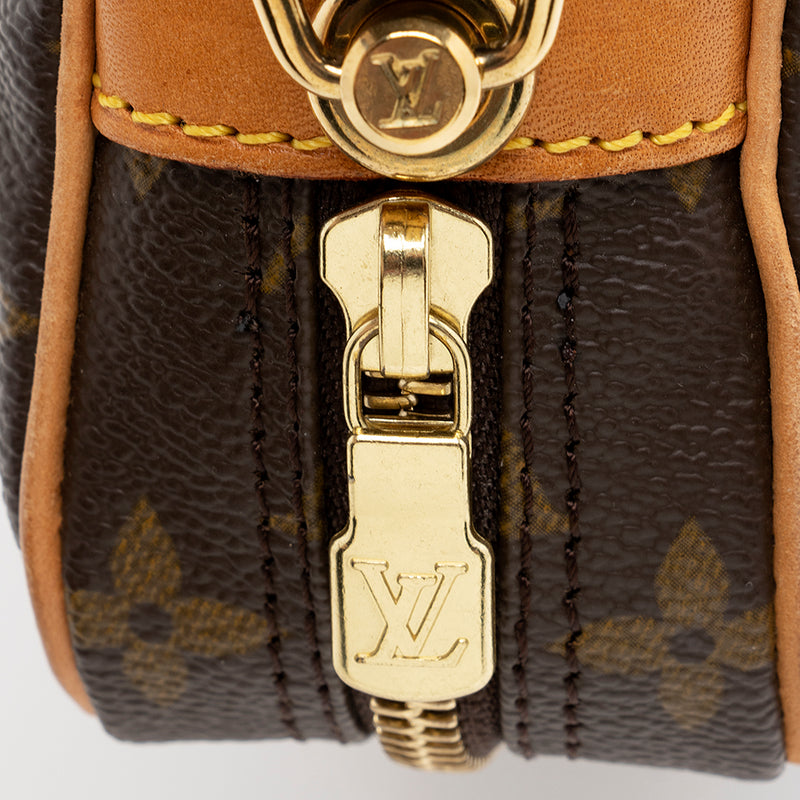 Pre-owned Louis Vuitton Marly Dragonne Pm Clutch In 褐色