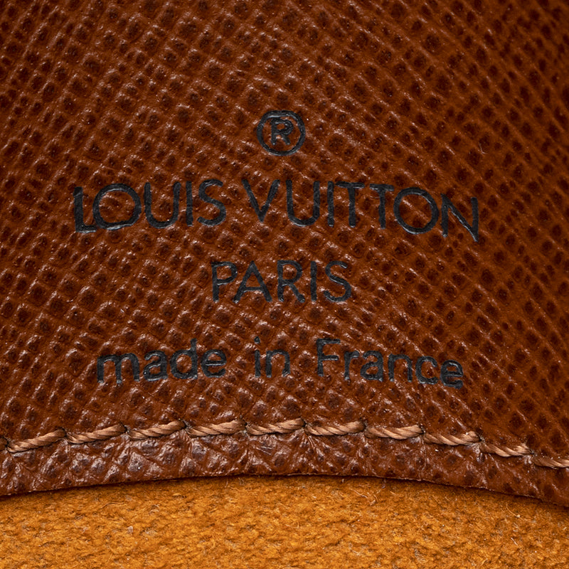 LOUIS VUITTON Monogram Flap M51258 Shoulder Bag Brown Vintage Old aupwug