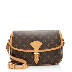 Louis Vuitton, Bags, Louis Vuitton Sologne Shoulder Bag Brown Canvas  Monogram
