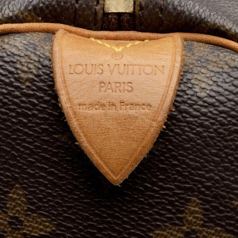Louis Vuitton Vintage Monogram Canvas Speedy 30 Satchel - FINAL SALE ( –  LuxeDH