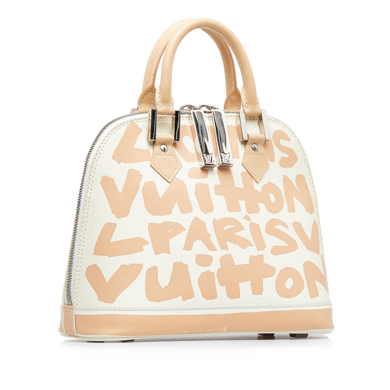 Louis Vuitton x Stephen Sprouse Graffiti Alma Horizontal. On website search  for AO27626 ▶︎Free Shipping Worldwide✈️…
