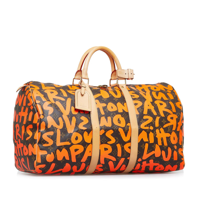 Louis Vuitton Graffiti Keepall 50 by Stephen Sprouse - Pink, Orange and  Khaki Green are also available in the…
