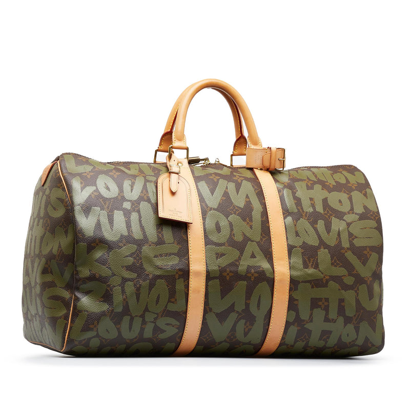 Louis Vuitton X Stephen Sprouse Monogram Canvas Satchel (SHG