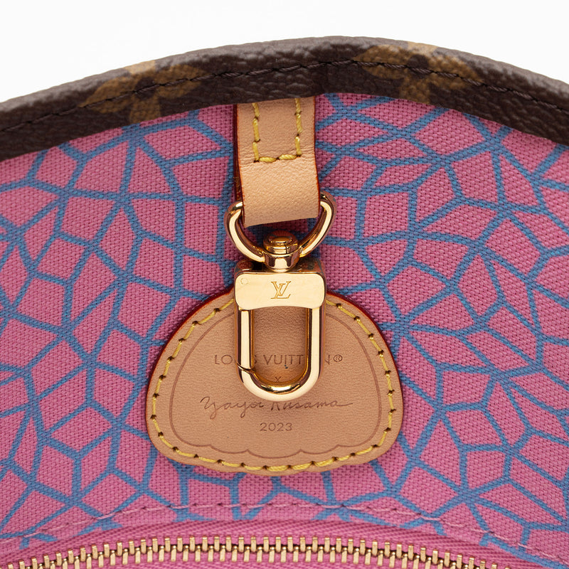 Louis Vuitton x YK Monogram Canvas Pumpkin Onthego MM Tote (SHF-8NCXSI)