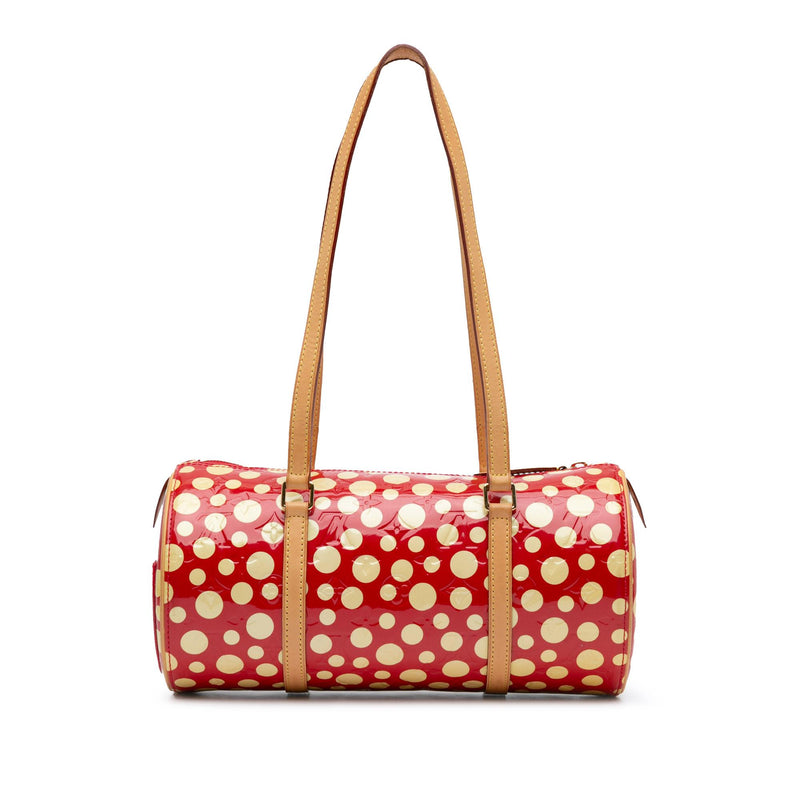 Louis Vuitton x Yayoi Kusama Monogram Vernis Dots Infinity Papillon 30 (SHG-JTFxtG)