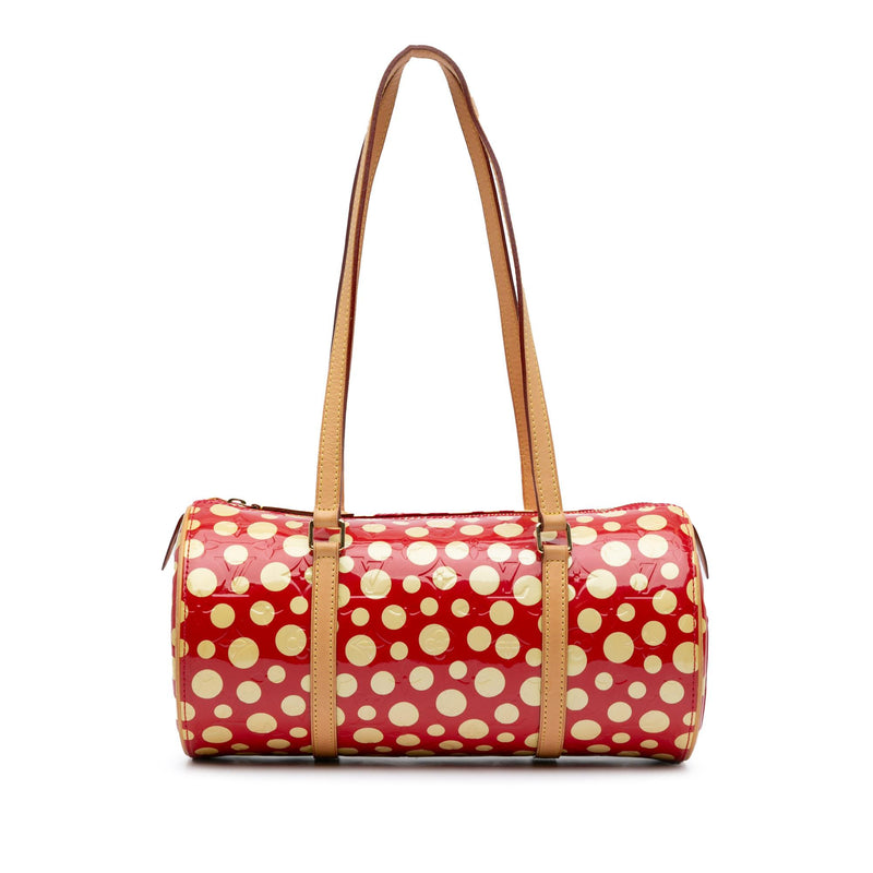 Louis Vuitton x Yayoi Kusama Monogram Vernis Dots Infinity Papillon 30 (SHG-JTFxtG)