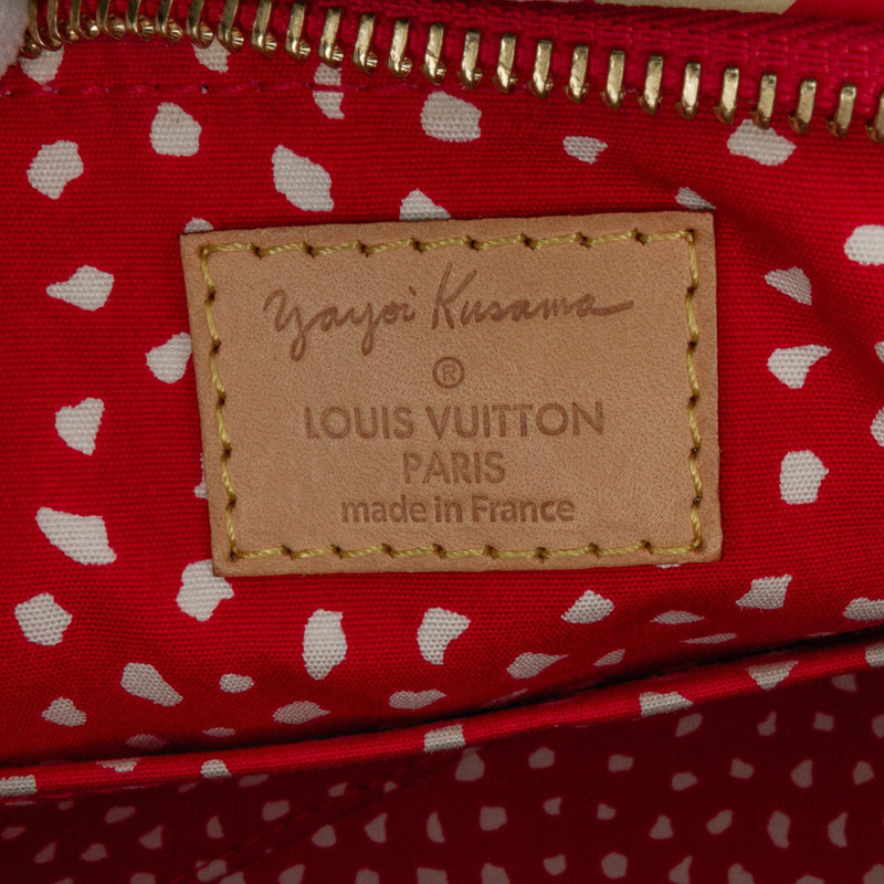 Louis Vuitton x Yayoi Kusama Monogram Vernis Dots Infinity Papillon 30 (SHG-JTFxtG)