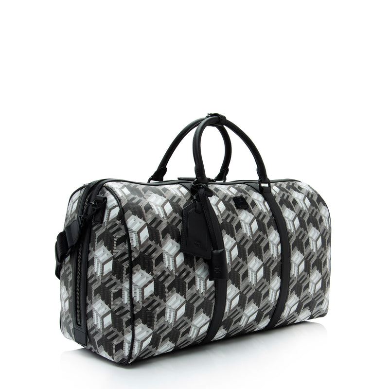 MCM Cubic Monogram Large Duffle Bag (SHF-ZoysxC)