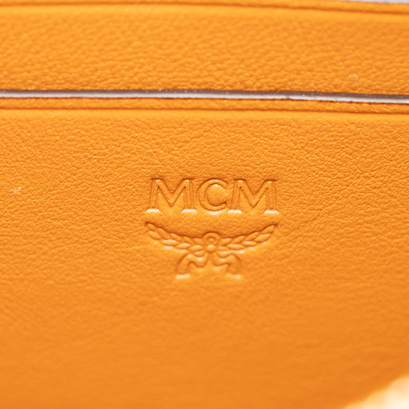 MCM Embossed Leather Tracy Mini Crossbody (SHF-gYSG4G)