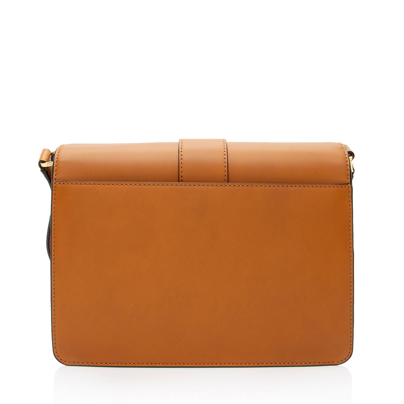 MCM Embossed Leather Tracy Shoulder Bag (SHF-Oip4kU)