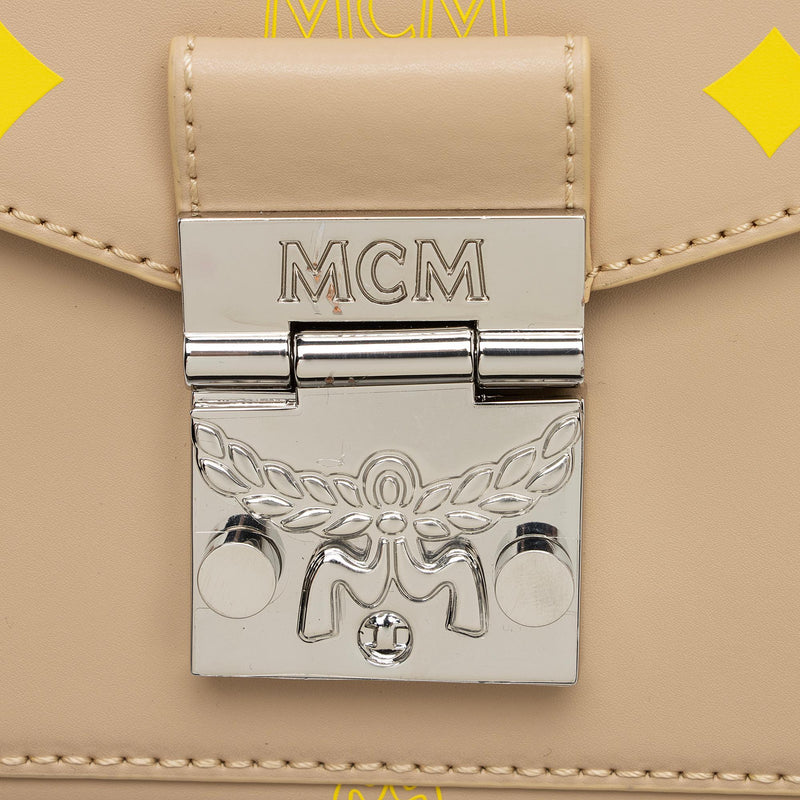 MCM Leather Color Splash Millie Small Crossbody Bag (SHF-Nly99X) – LuxeDH