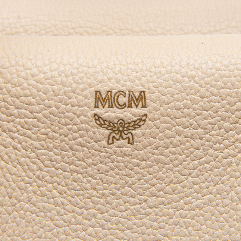 MCM Leather Milla Medium Tote (SHF-11853)