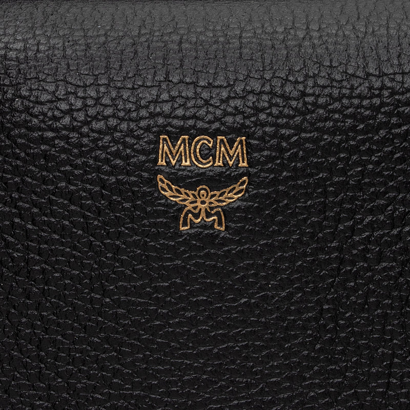 MCM Leather Milla Medium Tote (SHF-mnlkI3)