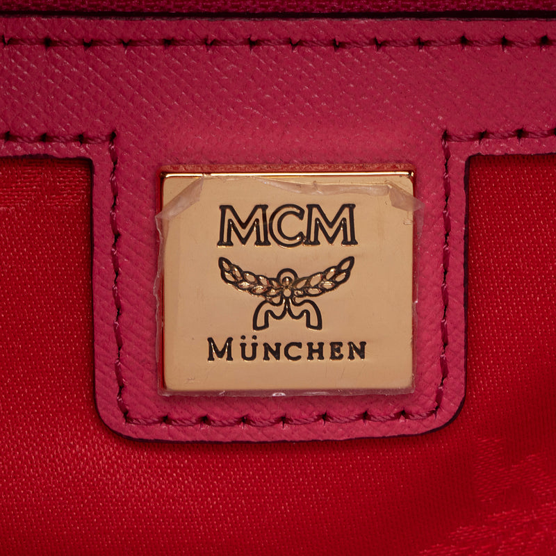 MCM Leather Nuovo Satchel (SHF-mwopFA)