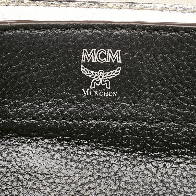 MCM Leather Satchel Bag (SHG-azUQol)