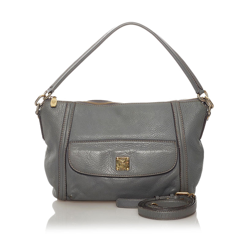 MCM Leather Shoulder Bag (SHG-27486)