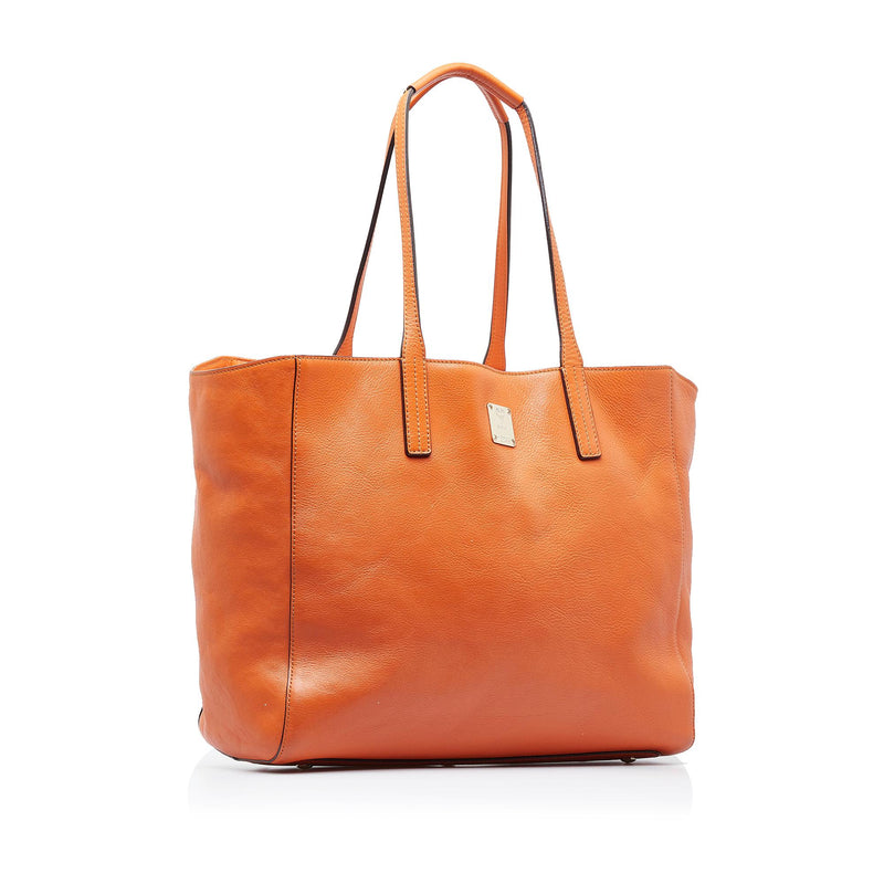 MCM Leather Tote (SHG-ypuq27)