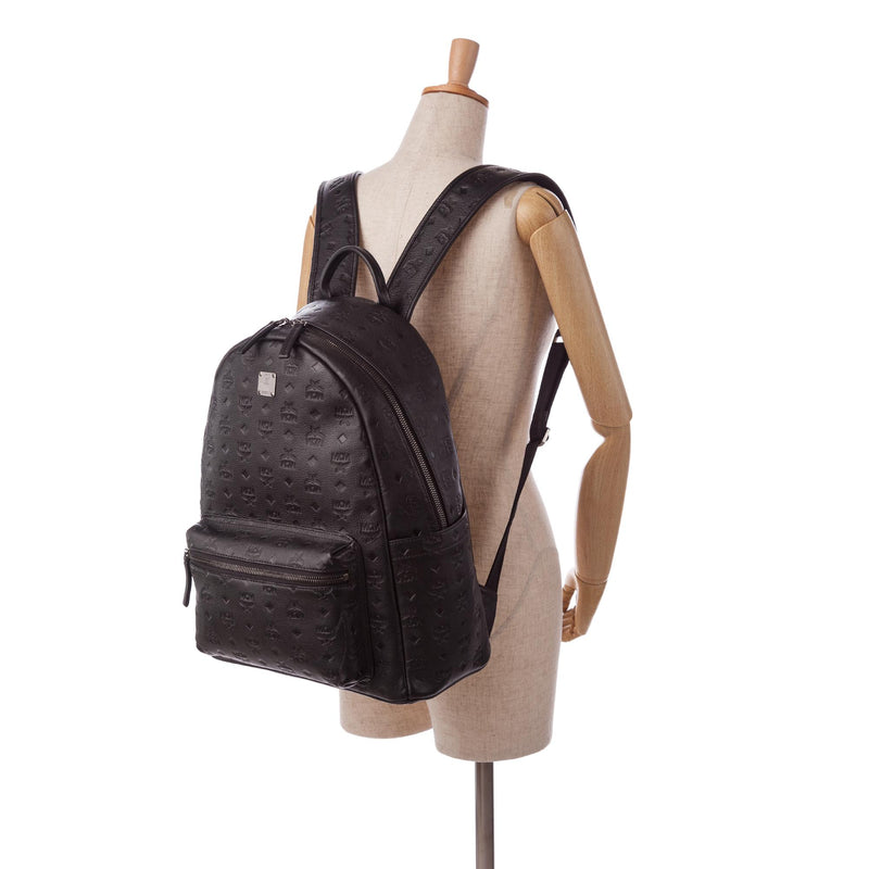 MCM Medium Stark Visetos Backpack (SHG-5BvDOb)