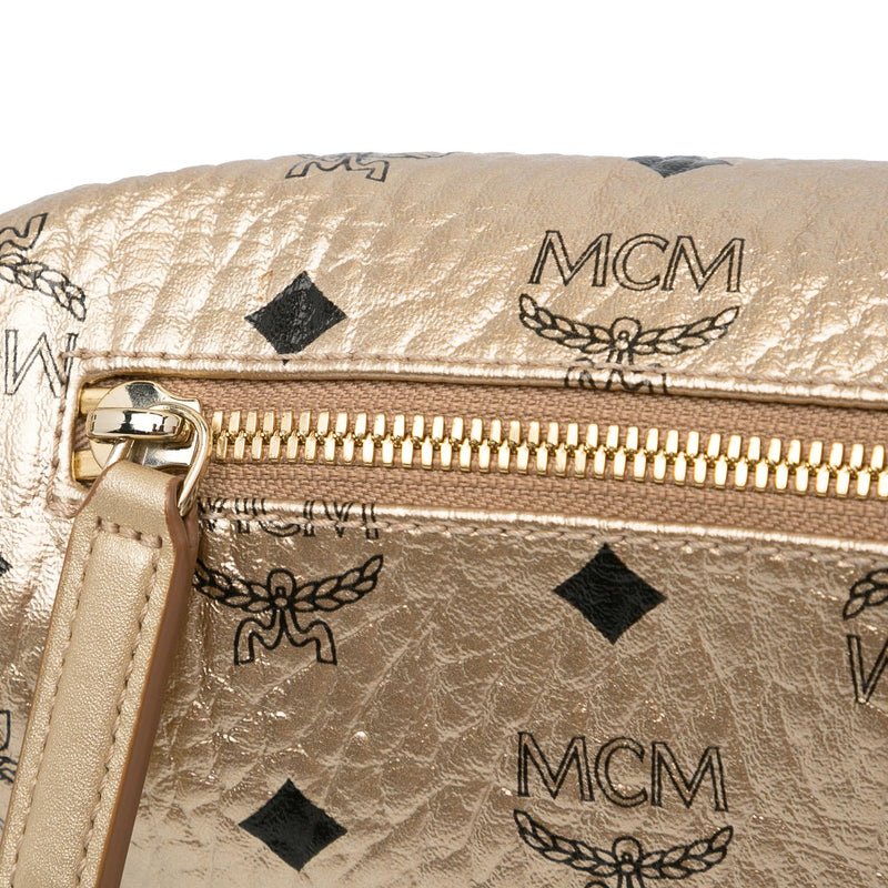 MCM Metallic Visetos Belt Bag (SHG-NtZmJ3)