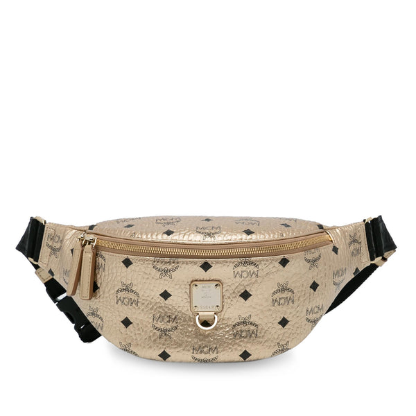 MCM Metallic Visetos Belt Bag (SHG-NtZmJ3)