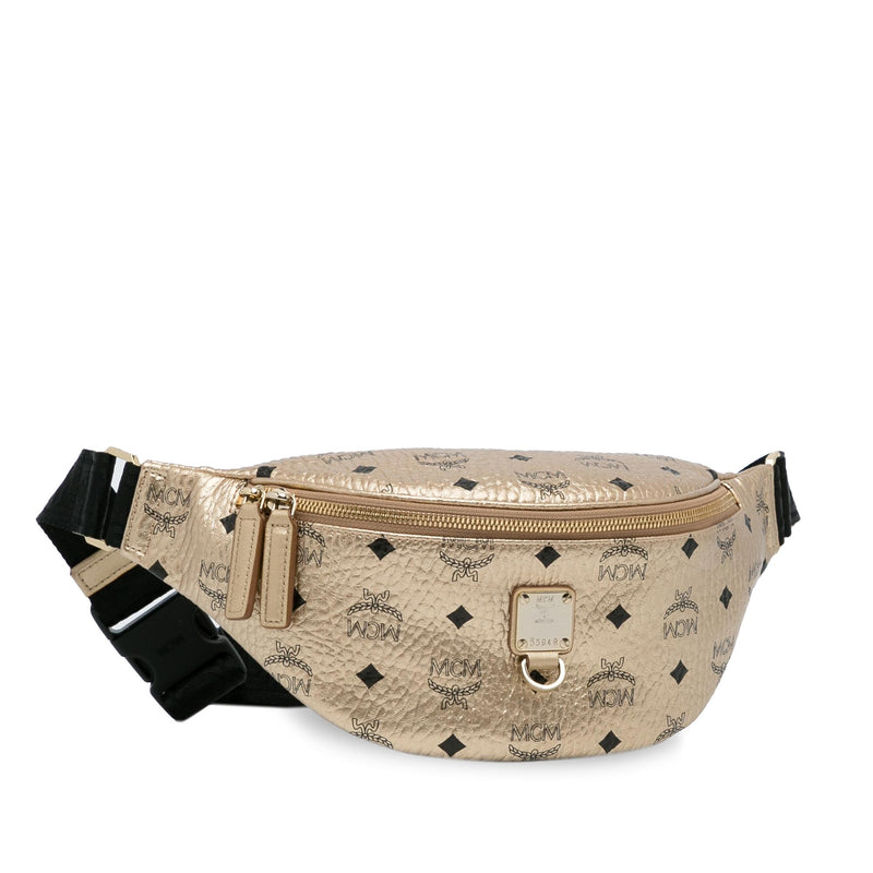 MCM Metallic Visetos Belt Bag (SHG-NtZmJ3)