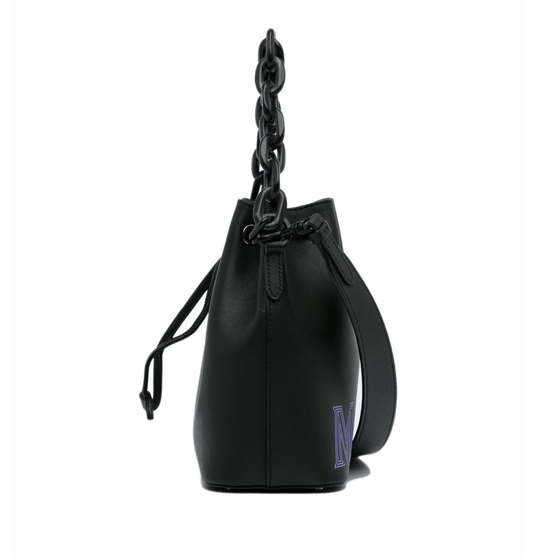 MCM Mini Leather Bucket Bag (SHG-HTWDzL)