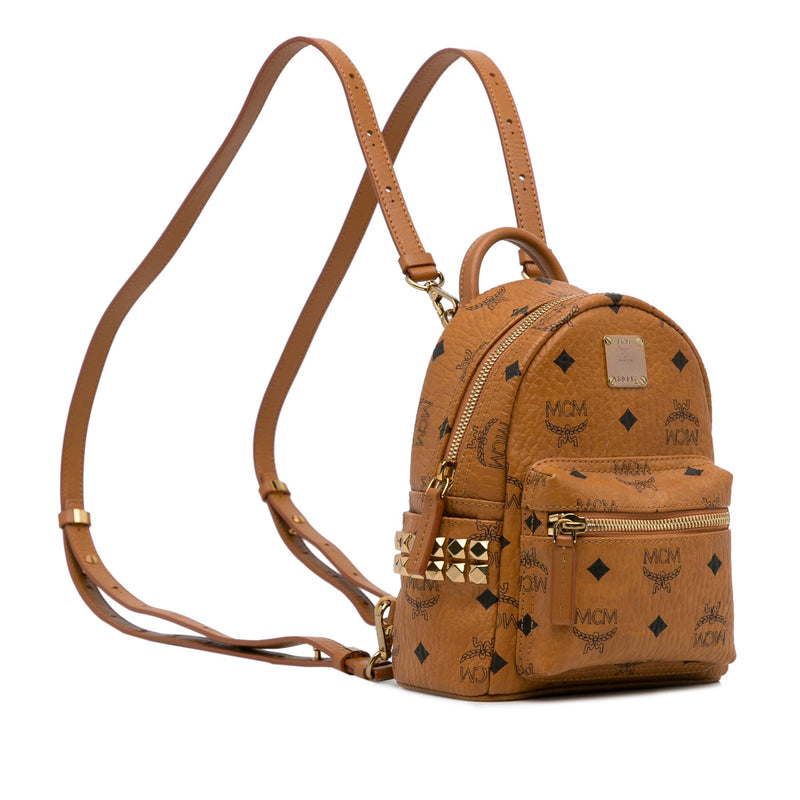 MCM Mini Visetos Stark Backpack (SHG-TeZbGw)