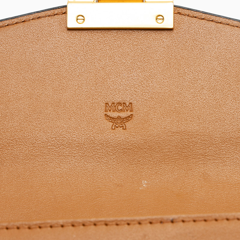 MCM Monogram Leather Patricia Wallet On Chain (SHF-J0LMAb)