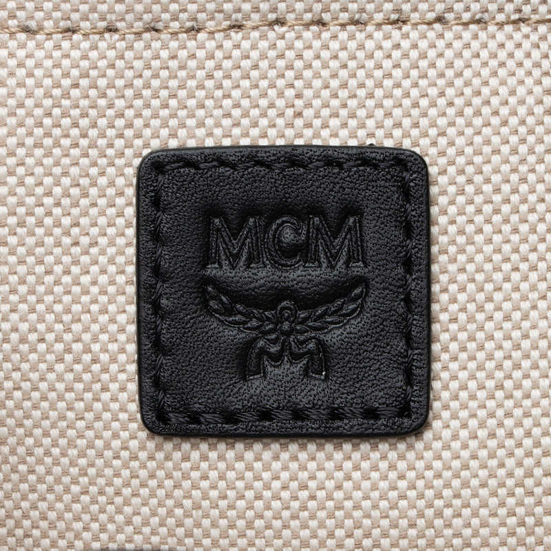 MCM Nappa Leather Aren Chain Mini Bucket Bag (SHF-4PI5hA)