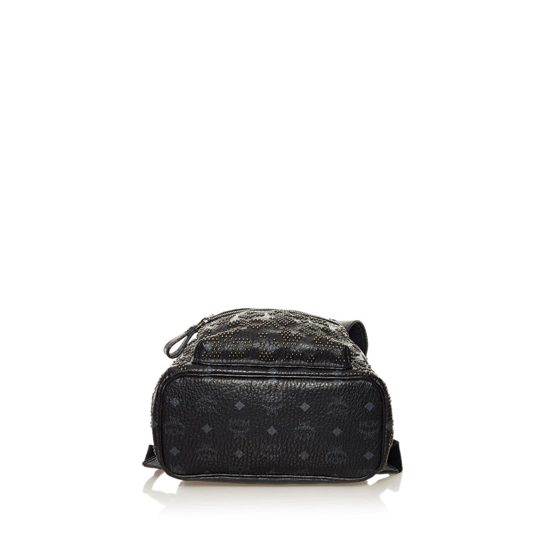 MCM Studded Leather Backpack (SHG-KhpOgC)