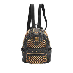 MCM Studded Leather Backpack (SHG-7Tu4xq)